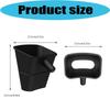 Silicone Flexible Baking Flour Funnel Stand Mixer Attachment Plastic Powder Funnel Flexible for Mixer Accessories