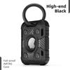 For AirTag Soft Silicone Protective Case With Keychain Tank Armor GPS Anti-lost Shockproof Cover For Apple Air Tags TPU Device