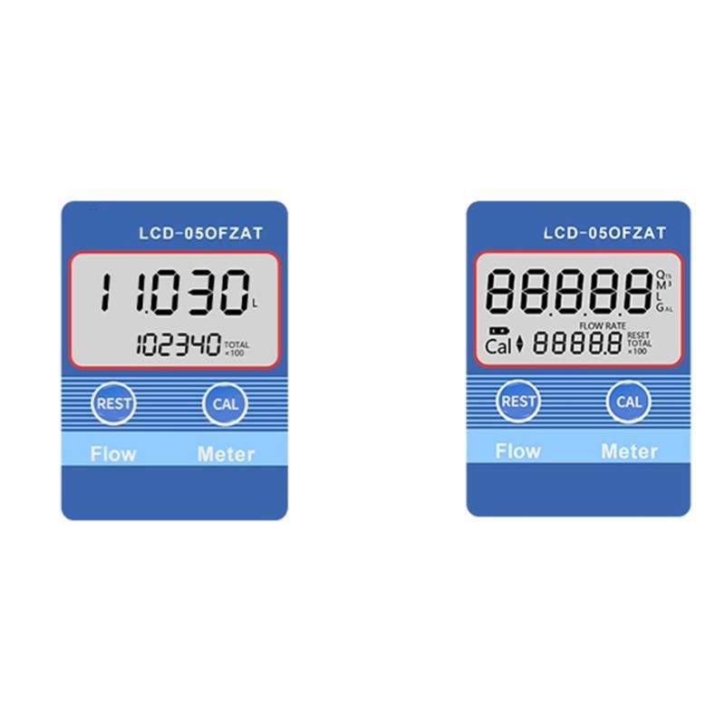 Fluidmeter Counter DN10 30-1200L/H Flow Sensors Water Oil Flow Meter Flow Measuring Instrument Liquid Flowmeter