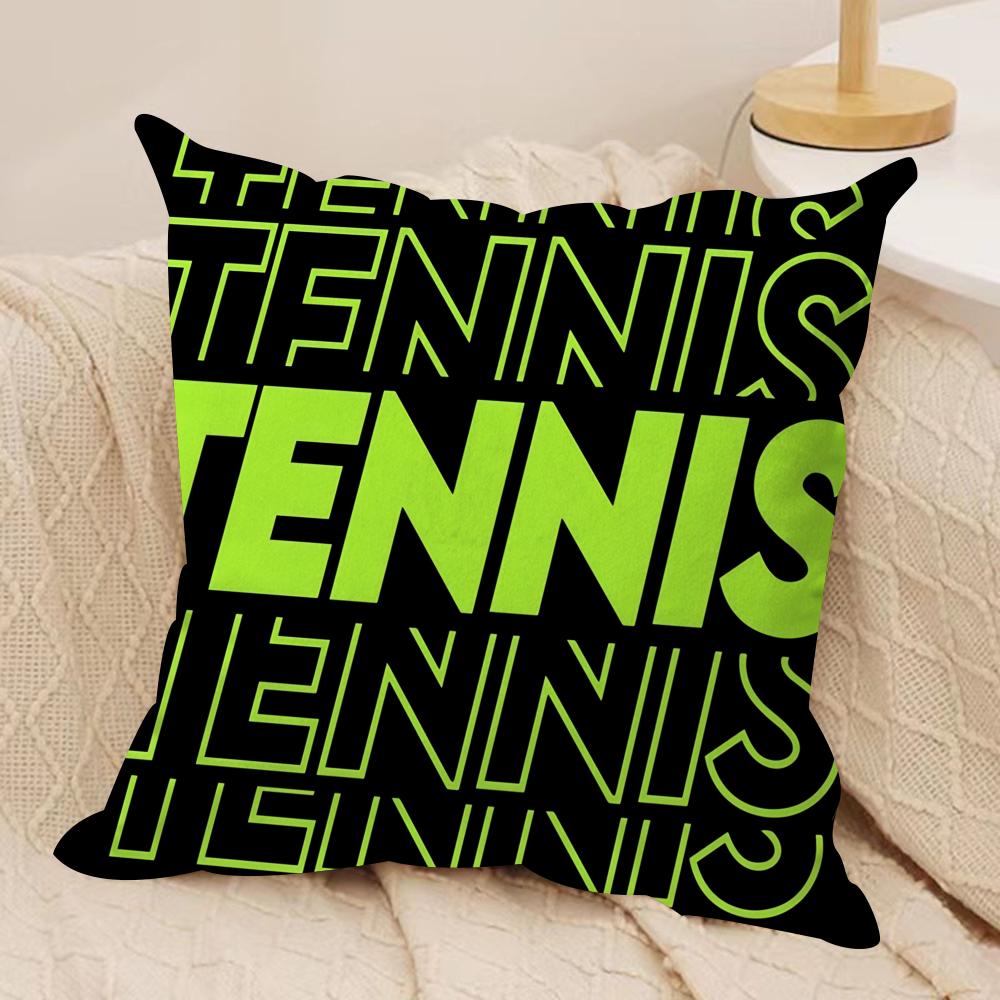 Funny Word Sports Cushion Cover Short plush Doublesided Print Square Throw Pillow Covers Sofa Home Cushion Decor