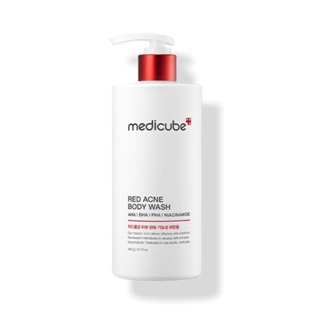 

Medicube Red Acne Body Wash (400g)– Korean Salicylic Acid Cleanser for Back & Chest Breakouts