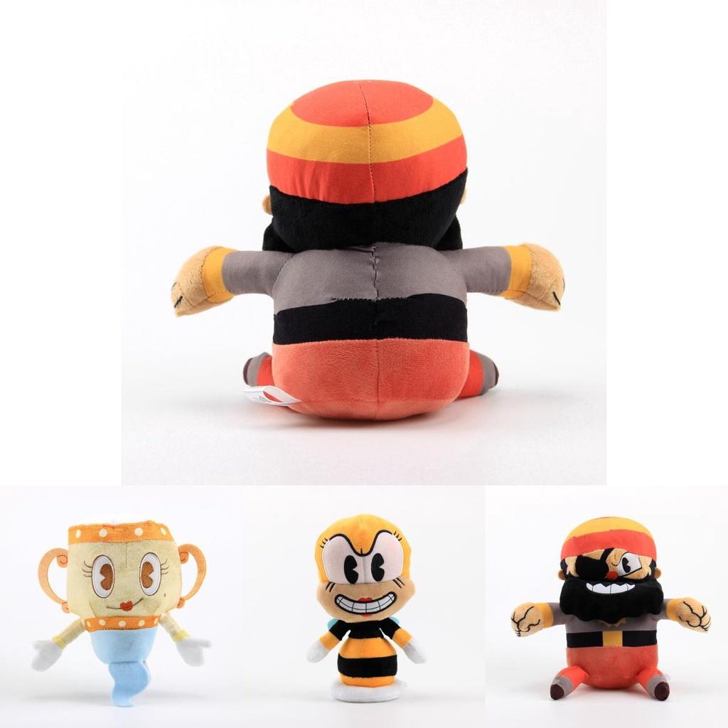 Legendary Cuphead Plush Toys Captain Brineybeard Soft Stuffed Doll For Kids And Fans