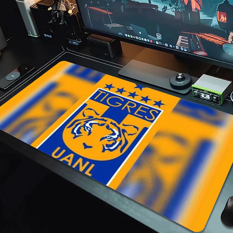 Tigres uanl Color Mouse Pad Large Gaming Table Cushion Non-slip Laptop Tablet Big Mousepad XXL Mat Mini PC Playmat With Lock edge