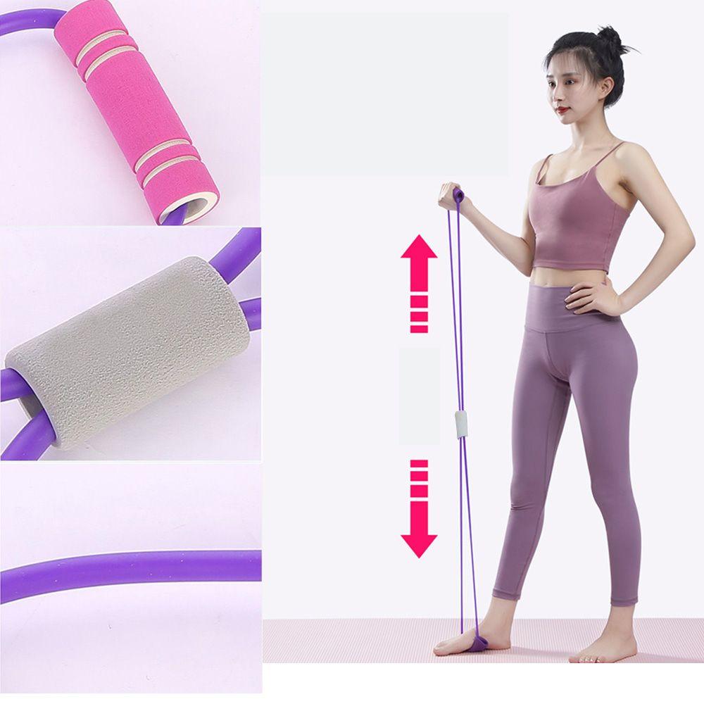 Pull Rope Elastic Band Sport Training Yoga Chest Fitness Equipment 8 Word Puller Gum Rubber Band