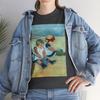 Mary Cassatt Art T-Shirt and Kids Tshirt, Children Playing On the Beach Print
