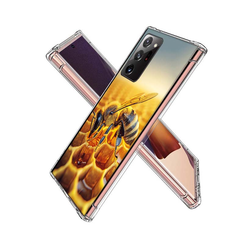 Bees and Honey in the Honeycomb Phone Case for Samsung A55 A35 A25 A15 A07 A05S A16 A17 A26 A36 A37 A56 A57 Galaxy Note 20 10 A5