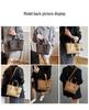 2025 Women's Retro Print High-End Crossbody Tote and Shoulder Bucket Bag
