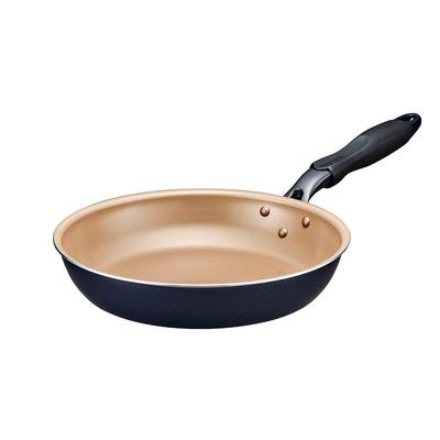Pánev Evercook 26 cm, pouze na plynový oheň, lehká pánev na denní smažení, PFOA, bez PFOS, tmavě modrá, Doshisha [záruka 500 %), nepřilnavý povrch