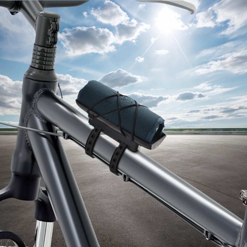 Portable Bike Golf Cart Speaker Mount Bike Speaker Holder Speaker Bike Mount for JBL Flip Series 3/4/5/6/7 & Essential 2