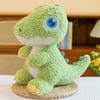 Eyes Big Cute Dinosaur Cartoon Plush Toy Short Pp Cotton Filled Decoration Doll