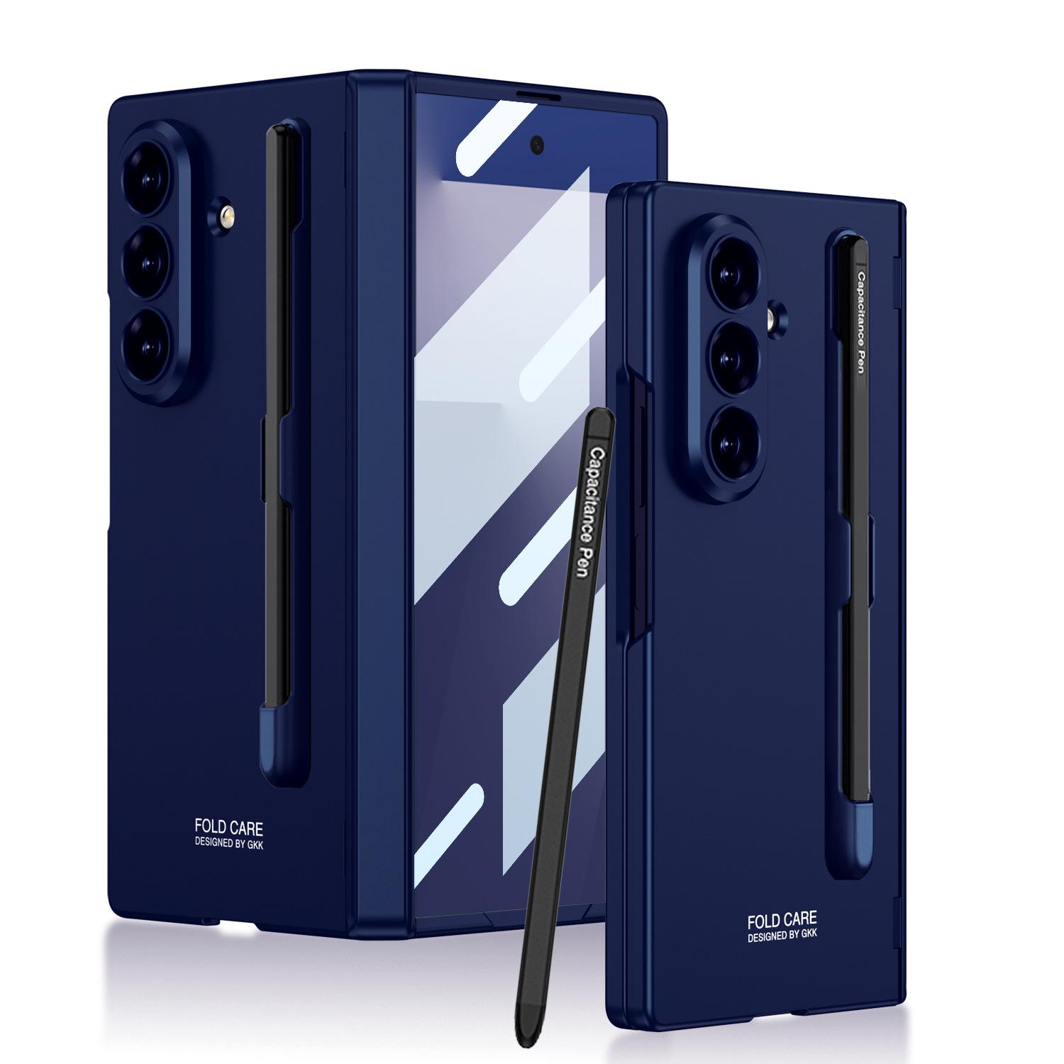 

Samsung Zfold7 Mobile Phone Case Magnetic Folding Full Encapsulated Film Shaft Hinge Pen Slot with Pen SM-Fold7