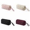 Bowknot Hair Dryer Storage Bag Large Capacity Durable Travel Wash Handbag Organizer Dustproof Travel Storage Bag Outdoor