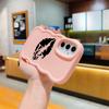 LZ18 Lips Kiss Wave Silicone Phone Cases for Samsung A15 S23 FE S24 Ultra A34 A54 A14 A55 Motorola G32 OnePlus Soft Cover