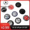 Car Sticker For Benz AMG Aluminium Car Head Hood Sticker 57mm Badge For AMG Mercedes Benz W166 W177 W246 W221 W202 W204 W205 W21