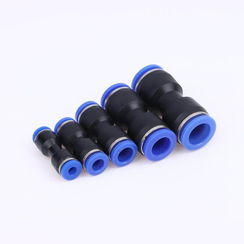 80Pcs/Box Reliable Quick Connect Fittings Straight Push Connectors Designed For Strong Connections In Various Tubes
