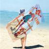 Personalized Pippi Horse Adventure Beach Towel Microfiber Beach Towel Thin Absorbent for Beach Swimming Yoga Bath Sports. 0910253