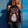 1116 European and American ebay new Christmas women's clothing ripped hollow long-sleeved T-shirt top