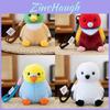 Parrot Plush Keychain With Soft Short Plush For Bag Decor And Gift