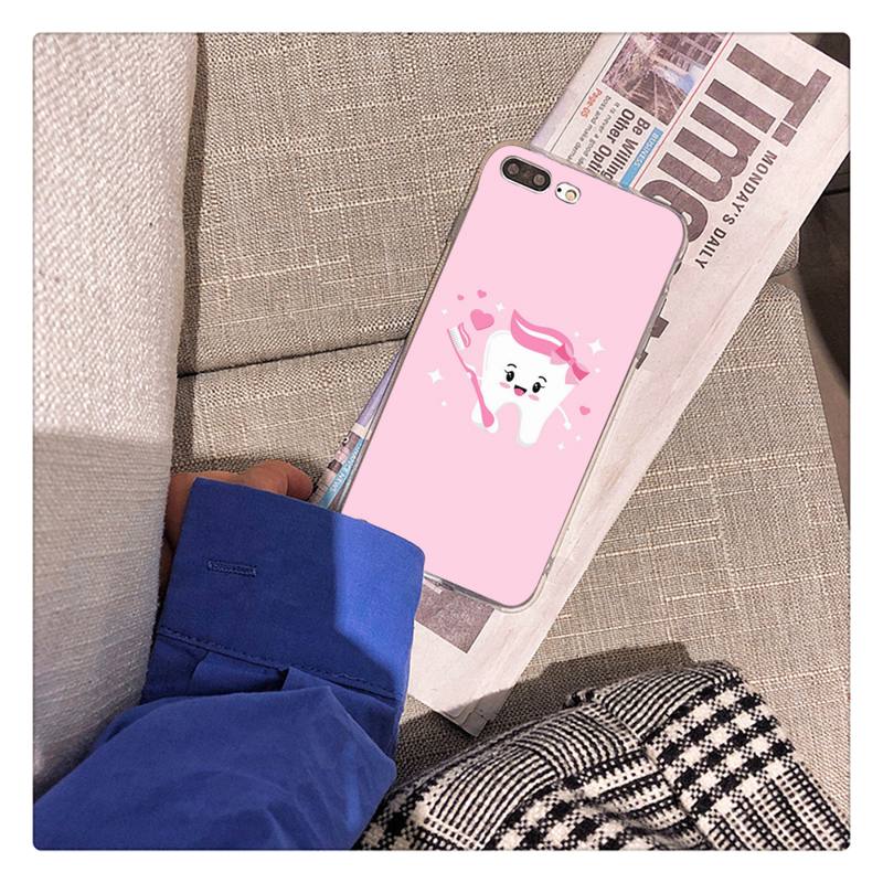 

Чехол для телефона Dentist Teeth Tooth для iPhone 11 12 13 mini pro XS MAX 8 7 6 6S Plus X 5S SE 2020 XR 13 Pro Max