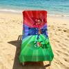 Cartoon P-PJ M-Masks-ES Towel For Outdoor Camping Beach Towel Super Absorbent Quick-Drying Summer Towel