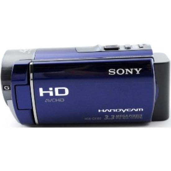 Купити ВЖИВАНА Відеокамера Sony HDR-CX180 Синя з Новою SD-картою