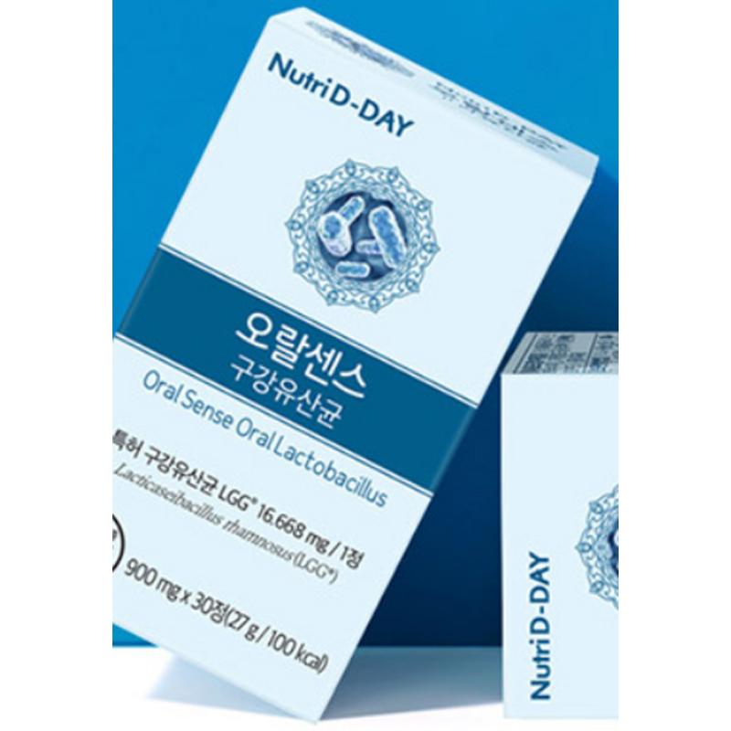 Nutri D-Day OralSense Oral Lactobacillus, 30 Tablets, 1 Unit