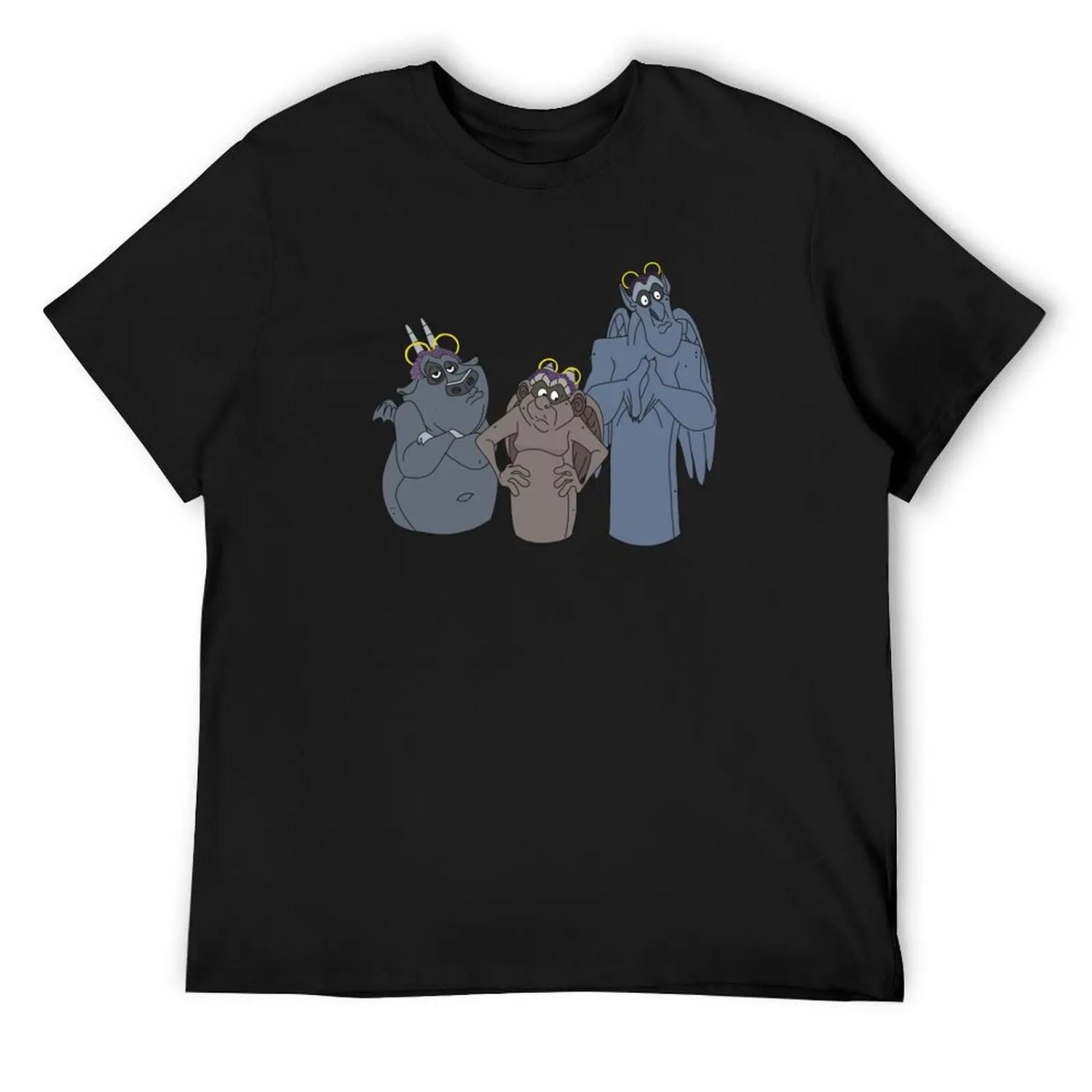 Gargoyles T-Shirt kawaii clothes blanks boys whites hippie clothes luxury clothes men S