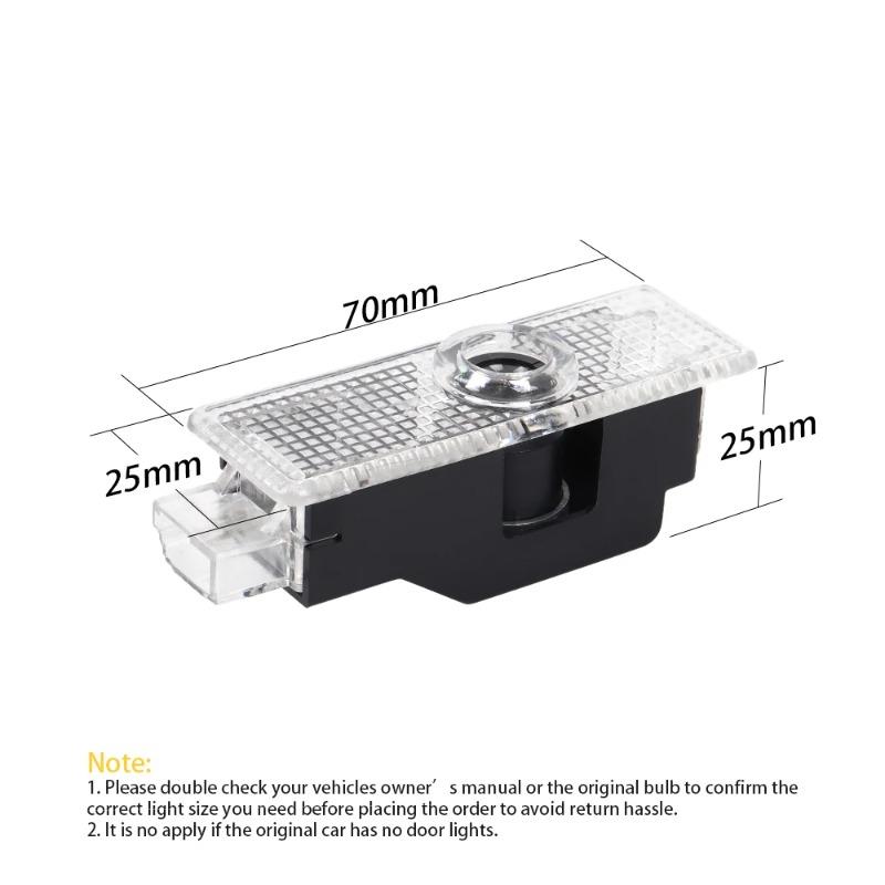 LED Car Door Logo Projector Ghost Shadow Welcome Light For BMW F20 F21 F52 E46 E90 E91 E92 E93 F30 F31 F34 F35 F80 F32 E60 F10