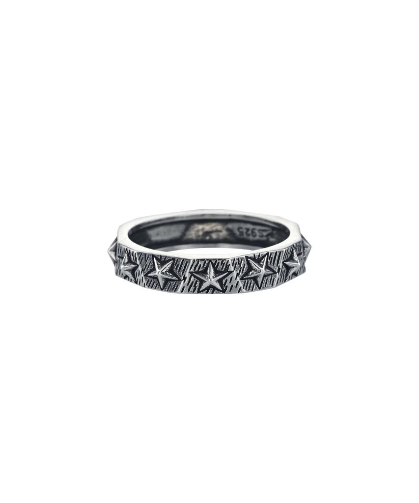 Thestillroom [Silver] #R2613 Solid Star Ring
