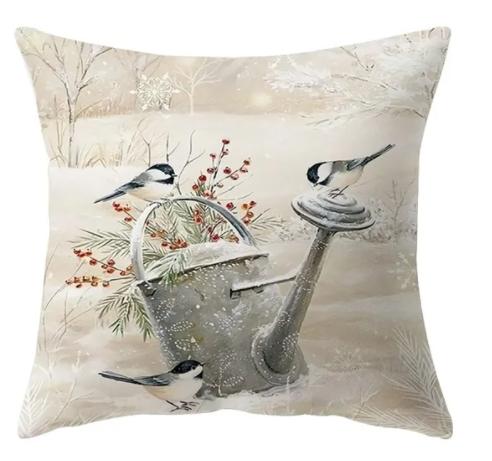 45Cm Christmas Pillowcase Cushion Cover Christmas Decorations For Home Christmas Ornament Gift Happy New Year