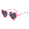 New Cute Children's Travel Sunscreen Trend Korean Edition Fashion Irregular Heart Shaped Baby Sunglasses