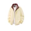 Men's Trendy Versatile Hooded Jacket - Spring/Autumn 2026, Color Block, Korean Style Casual Top