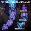 Alien Dildo Simulation Wolf Dog Penis Mixed Color Silicone Anal Plug Female Sex Toy Manual Masturbator