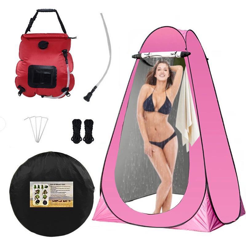 Tragbares Camping-Dusch- und Toilettenzelt - Outdoor-Privatsphäre-Unterstand