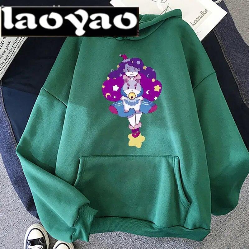 Puppycat Nie nazywaj mnie słodkim Bluzy Bee and Puppycat Bee Puppycat Słodka Zła Bluza Kawaii Kpop Ubrania Jesień Zima Pulower