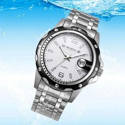 High-end Suit Fashion Metal Leather Men's Office Wristwatch
