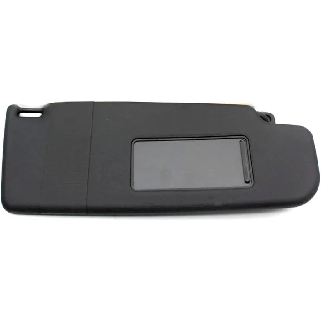 Compatible for VW Mk5 Golf 5 2005-2011 Golf 6 Volkswagen Passat B6 B7 Cc 2010-18 Sunvisor with Mirror Front Visor Car Accessories(Left Beige)