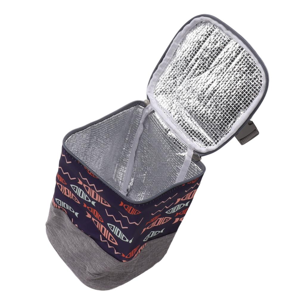 Insulated Baby Bottle Bag Waterproof Portable Breastmilk Warmer Cooler Bag with Handle for Travel 3L