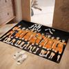 H-haikyu Anime Fußmatte Weicher Flanellteppich Rutschfeste Saugfähige Matte für Badezimmer Schlafzimmer Heimdekoration