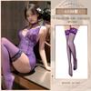 Domi Pull Deep V Dew Ditch Lace Sexy Underwear Sexy Lace Perspective Hip Skirt Uniform Sleeping Clothes Qqny
