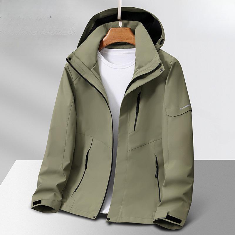 Jackets Men's and Women's Single-layer Jackets Outdoor Loose Windproof and Waterproof Travel Jackets