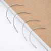 Curved C-Shaped Large-Hole Handmade Leather Needle for DIY Sewing and Upholstery