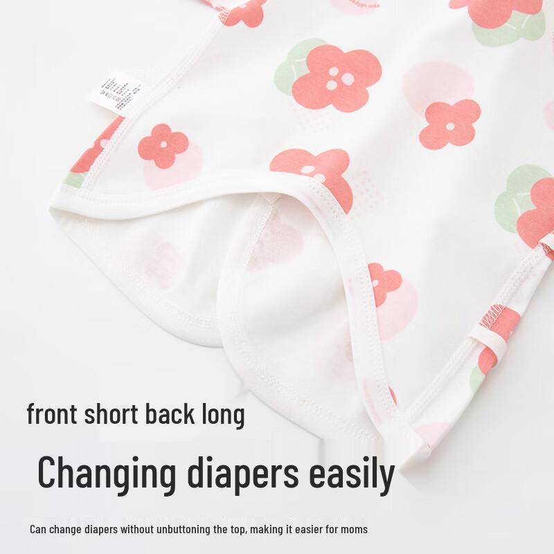 Babyprints Newborn Pure Cotton Long-Sleeve Undershirt 2-Pack