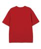 VANNWORKS Vnws Arch Logo Oversized Short Sleeve T-Shirt (Vs0011) Red/White