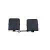 Tow Hook Cover Replacement for BMW For X1 For E84 Model Years 2009 to 2012 Black ABS OEM 51122990609 51122990610