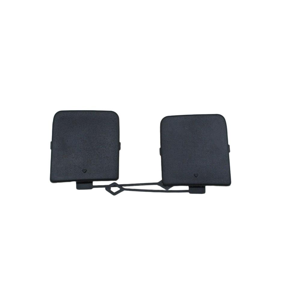 Tow Hook Cover Replacement for BMW For X1 For E84 Model Years 2009 to 2012 Black ABS OEM 51122990609 51122990610