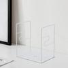 Hollow Metal Bookends Sturdy Document Holder Modern Simple Book Stand  Classroom