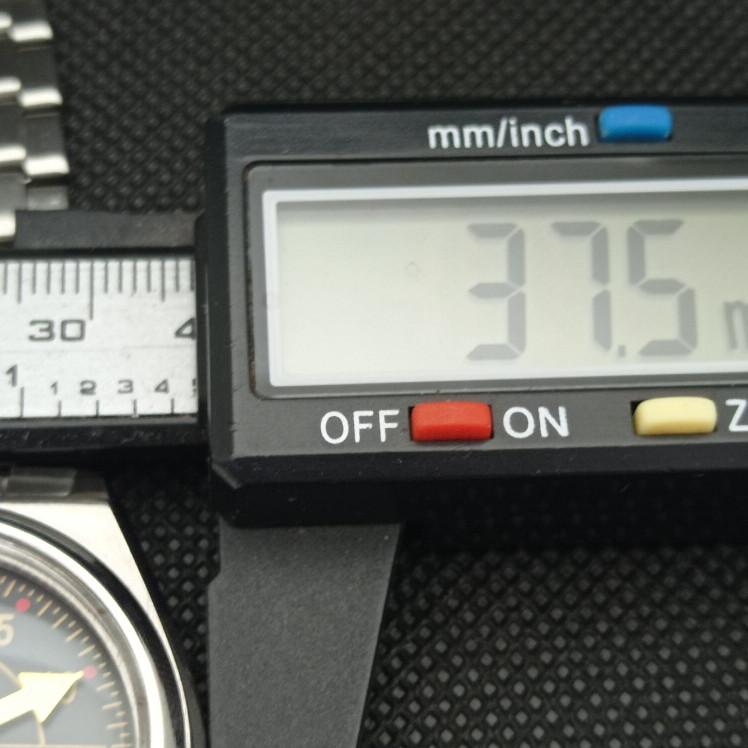 USED VINTAGE SEIKO 5 AUTOMATIC 7009A JAPAN MENS D/D BLACK WATCH 621c-a415321-2 SKU621c-a415321