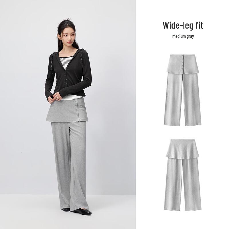 Semir Women's Relaxed Fit Wide-Leg Casual Pants