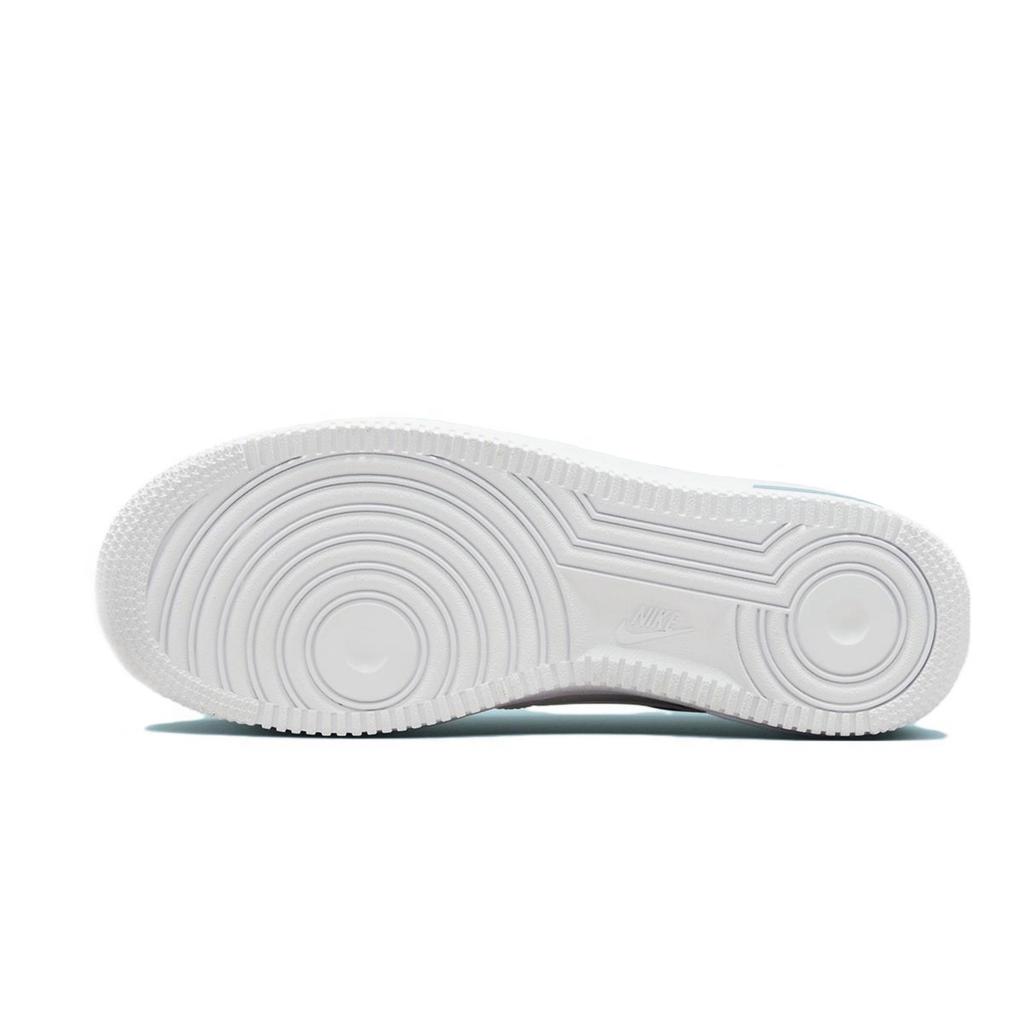 Nike Air Force 1 Slip Resistant Abrasion Resistant Low top Skateboard Shoes Unisex White Blue HF0022-100(Team676-)